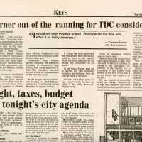          An article in the Key West Citizen about Fantasy Fest that reads Fantasy Fest comes to the tube picture number 27
   