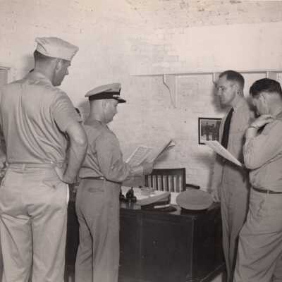 Officers at East Martello: Copyright: © Key West Art & Historical Society; Origformat: Print-Photographic