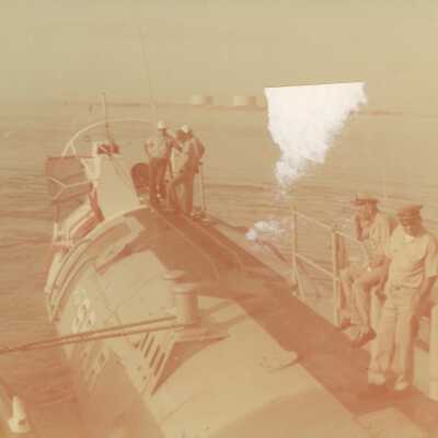 U.S. Navy on a submarine