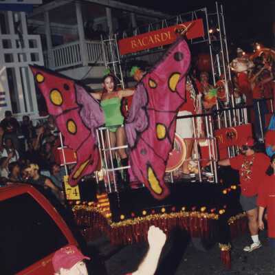Float number 74 in the parade.