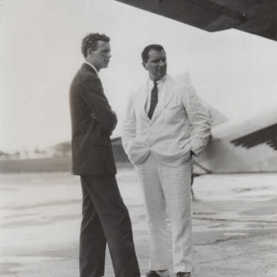 Charles A. Lindbergh and Juan T. Trippe