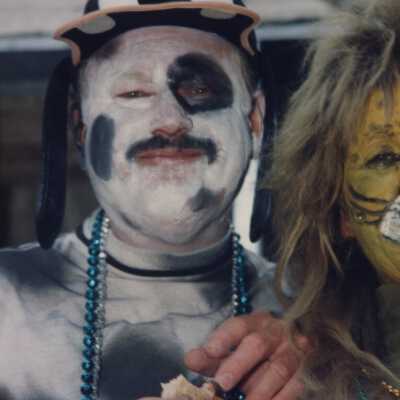 Unknown man dressed up.