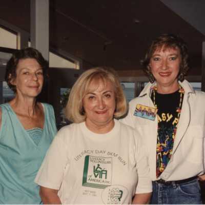 Unknown woman standing inside.