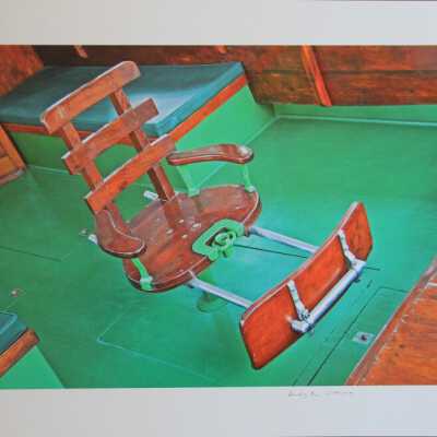 Papa's Fighting Chair: Copyright: © David J. Kerr; Origformat: Print-Photographic