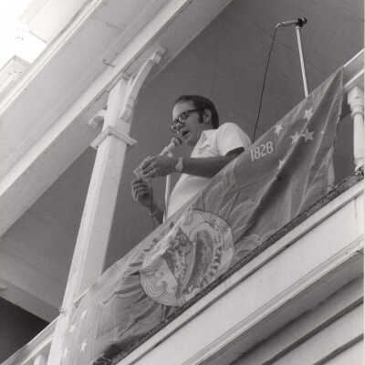 Ed Swift at Island Roots Festival