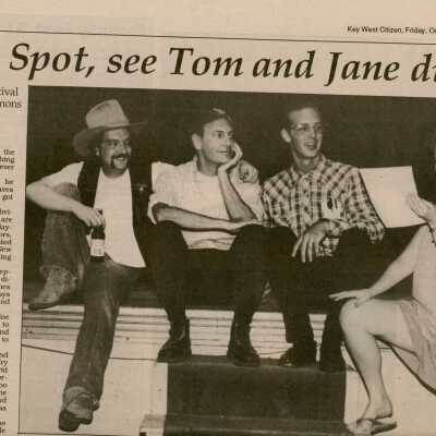 Fantasy Fest schedule, pictures, and an article that reads Dust off the outrageous costumes in the Key West Citizen.