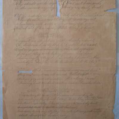 Essay, "Nature Gives No Sorrow..."