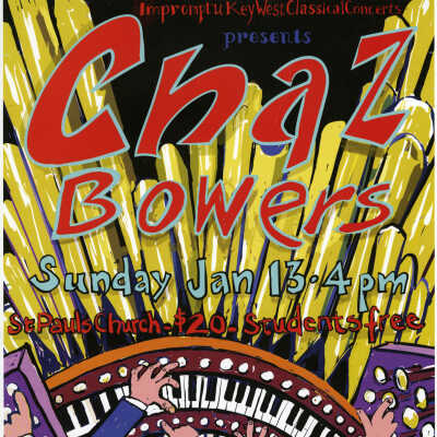 'Chaz Bowers' Impromptu Classical Concerts Poster