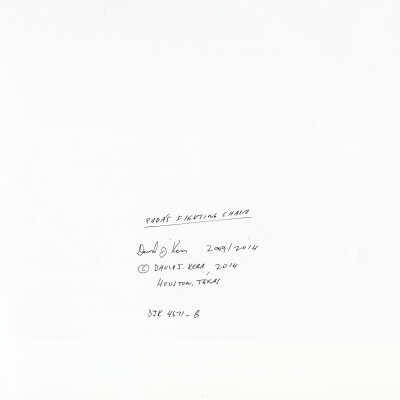 Papa's Fighting Chair: Copyright: © David J. Kerr; Origformat: Print-Photographic