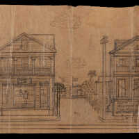          Duval & Virginia How it Looked Many Years Ago; © Key West Art & Historical Society
   