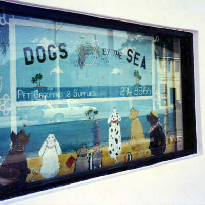 Dogs by the Sea Sign