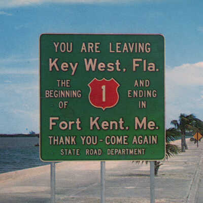U.S. 1 Roadsign in Key West