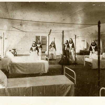 Ward in the Convent Army Hospital