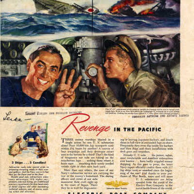 Electric Boat Company Advertisement