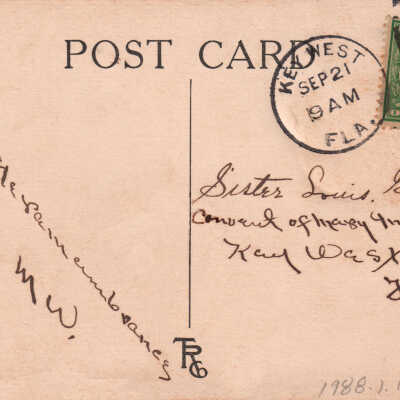 Passenger and Supply Train, Umbrella Key: © Key West Art & Historical Society