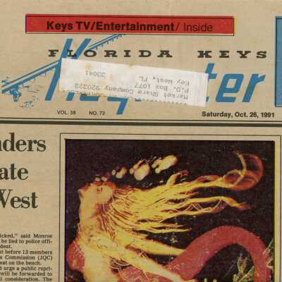 Multiple articles in the Florida Keys Keynoter about Fantasy Fest