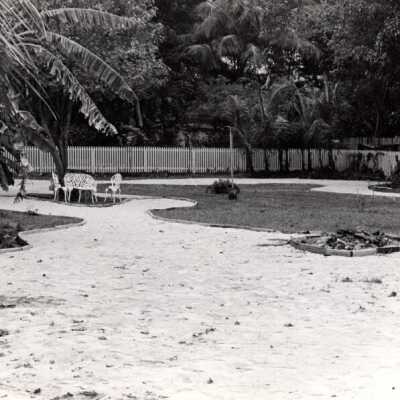 Fenced yard: Copyright: © Key West Art & Historical Society; Origformat: Print-Photographic