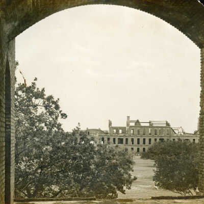 Interior of Fort Jefferson