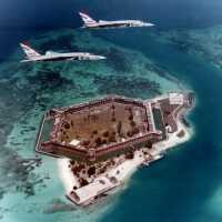          Aerial View of Fort Jefferson; Copyright: © Key West Art & Historical Society; Origformat: Print-Photographic
   