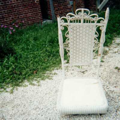 Wicker chair: Copyright: © Key West Art & Historical Society; Origformat: Print-Photographic