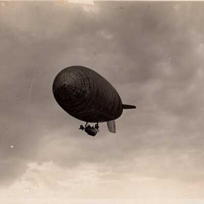Blimp over Key West: Copyright: © Key West Art & Historical Society; Origformat: Print-Photographic