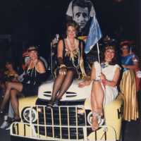 A float in the parade.