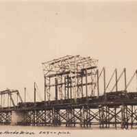          Bahia Honda bridge construction; Copyright: © Key West Art & Historical Society; Origformat: Print-Photographic
   