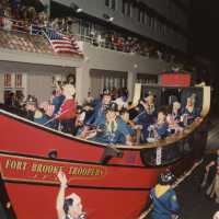 A float in the parade.