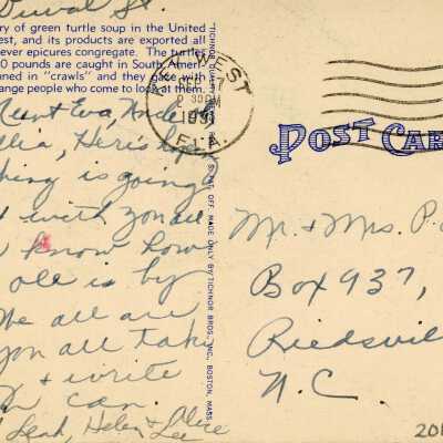 Arrival and Unloading of a Turtle Boat, Key West, Florida: © Key West Art & Historical Society