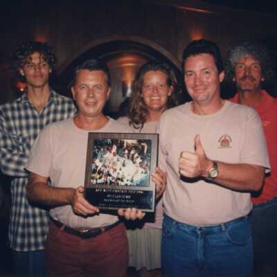 Unknown group of people at the Call of the Wild Awards ceremony.