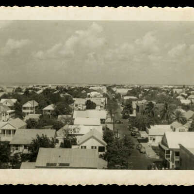 Aerial View of Key West from La Concha Hotel