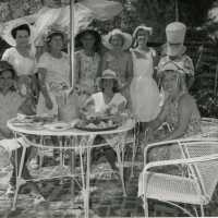 A group of unknown woman at a get together