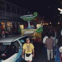 Jose Cuervo float in the parade.