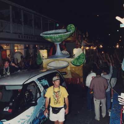 Jose Cuervo float in the parade.
