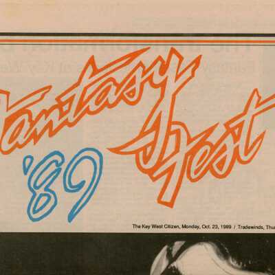 Multiple articles in the special addition of the Key West Citizen about Fantasy Fest.