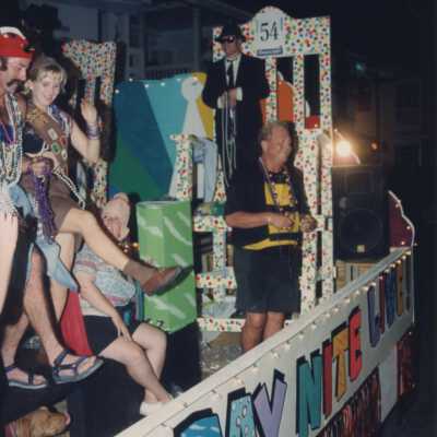 Float number 54 in the parade.