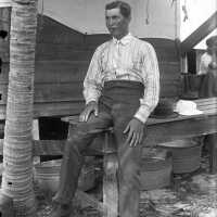 Unknown Man at Pigeon Key