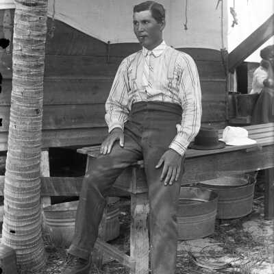 Unknown Man at Pigeon Key