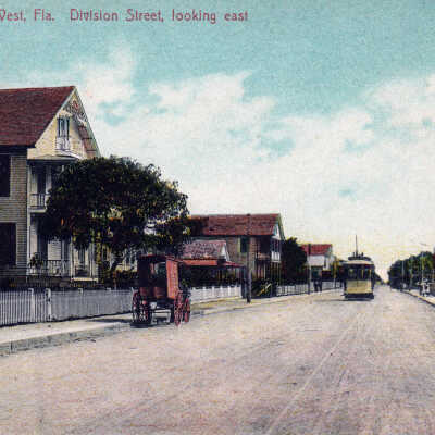 Key West, Fla., Division Street, Looking East