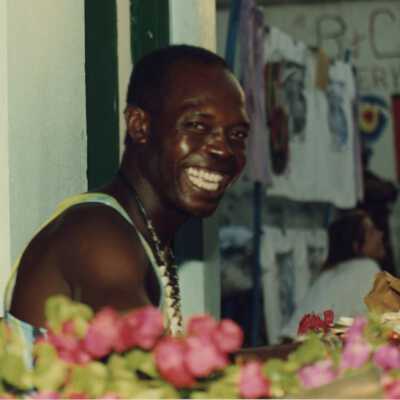 Unknown man at the Goombay celebration.