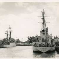 2 Military Navy ships