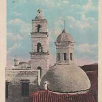 View of the Oldest Church Spires in Havana, Cuba