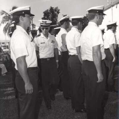 US Coast Guard change of command in 1977: Copyright: © Key West Art & Historical Society; Origformat: Print-Photographic