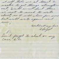 Letter from Naval Air Station Key West during Cuban Missile Crisis