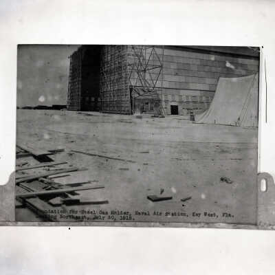 Foundation for Steel Gas Holder at Naval Air Station Key West