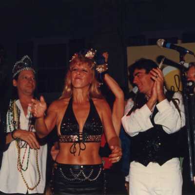 Unknown people at the Coronation Ball.