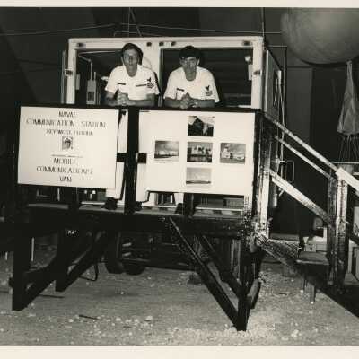 U.S Navy Communications Personnel at Key West County Fair: © Key West Art & Historical Society
