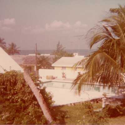 A house, yard, and a pool
