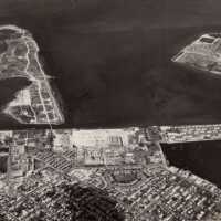          Aerial view of the US Naval Station, Sea Plane Base; Copyright: © Key West Art & Historical Society; Origformat: Print-Photographic
   
