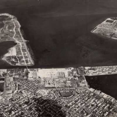 Aerial view of the US Naval Station, Sea Plane Base: Copyright: © Key West Art & Historical Society; Origformat: Print-Photographic